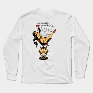 Shinra Beware Long Sleeve T-Shirt